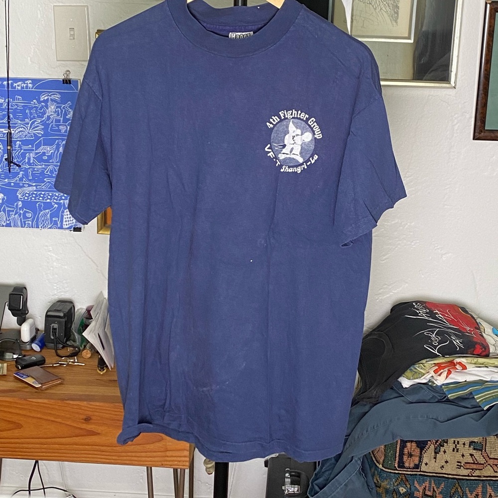Vintage Air Force 4th fighter jet shirt